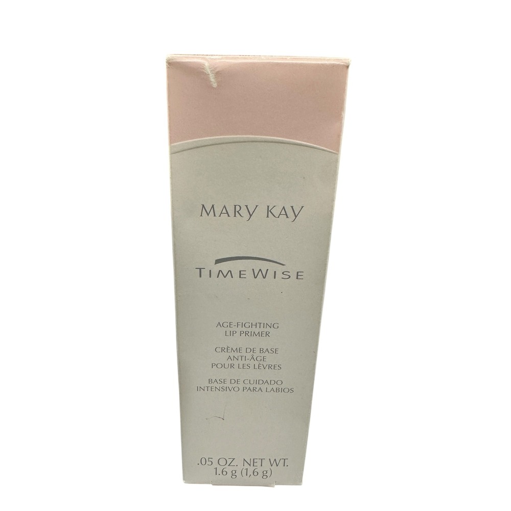 Mary Kay TimeWise Lip Primer Pink Cap NIB Rare Discontinued Anti Aging